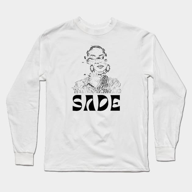 SADE PORTRAIT Long Sleeve T-Shirt by Lolane